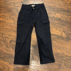 5.11 Tactical size 12 Navy Blue Cargo Uniform Pants EMT Security Police Work
